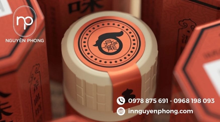 Mẫu logo đông y trên tem nhãn